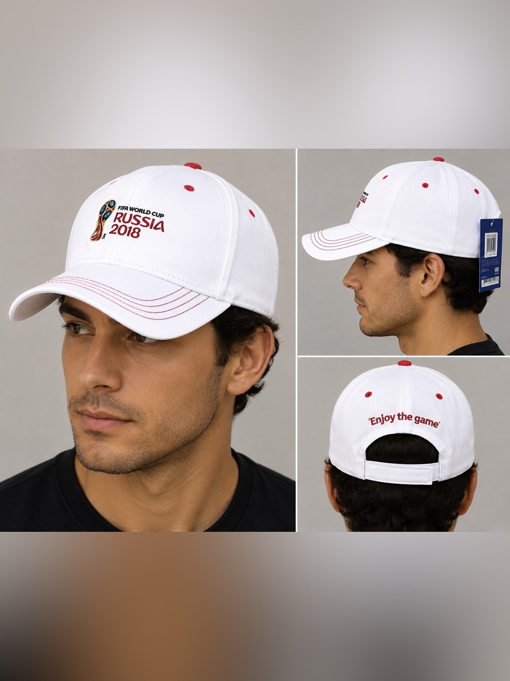 FIFA World Cup Russia, 2018 official license adjustable basketball cap